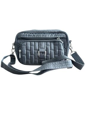 NWOT Lug Carousel Convertible Mini Crossbody & Belt Bag - Quilted Charcoal Grey